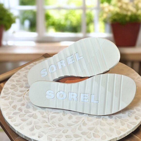 Sorel Ella II Slingback Sandals Women’s 9 UK7 EU40 Burnt Orange Suede NEW - Picture 10 of 11